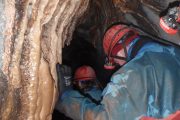 tunnel into porth yr ogof cave