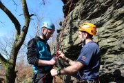 rock climbing and abseiling photo