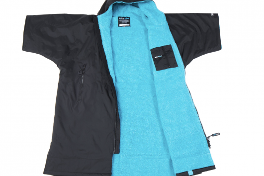 dryrobe advance short sleeve black & blue
